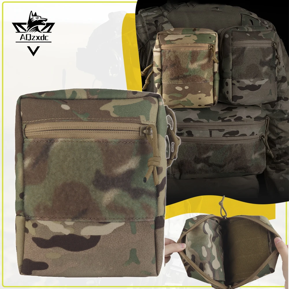 

Tactical Universal GP Pouch Molle Airsoft Chest Rig Plate Carrier Abdominal Pack Outdoor Hunting Shooting Paintball Accessories