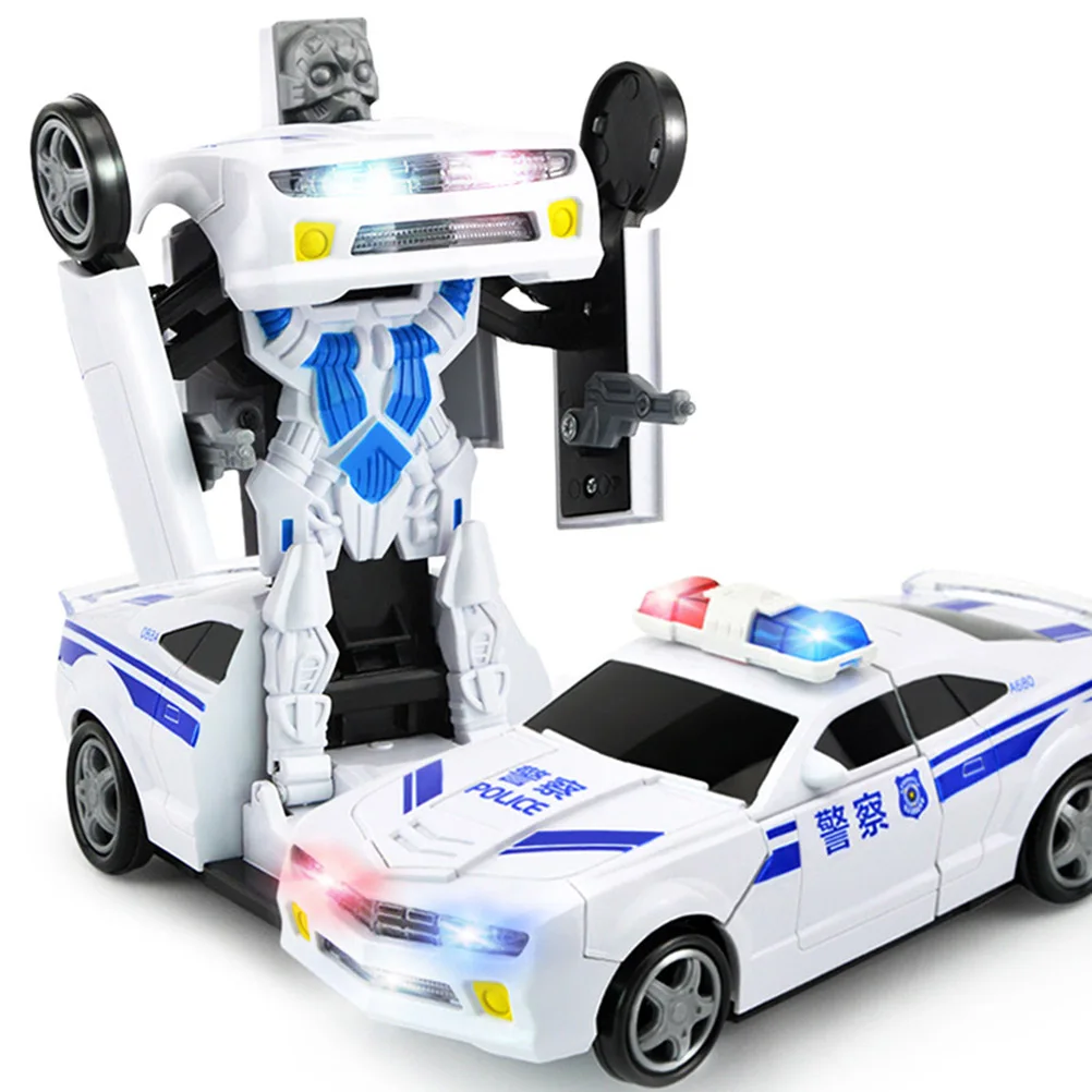 

Glowing Deformation Toy Police Electric Toys Simulation Model Safe Premium Material Ideal Gift Rewards Special