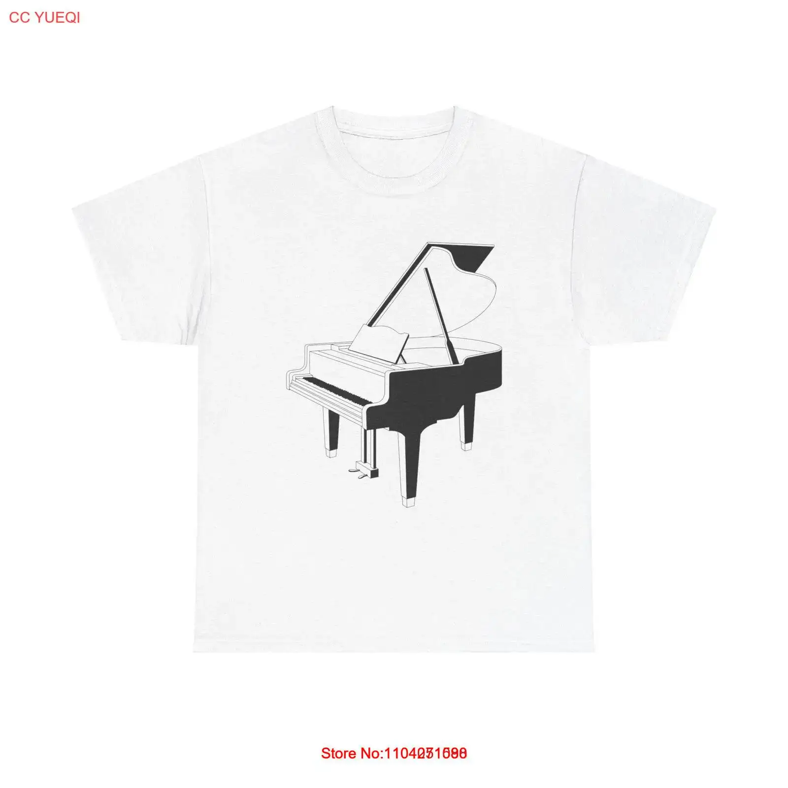 Grand Piano T-Shirt - music classical pianist composer musician pianist lover