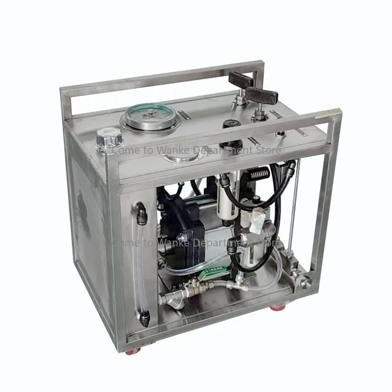 

Portable Hydraulic Pressure Tester Pipeline Hydro Test Pump With Paper Chart Recorder