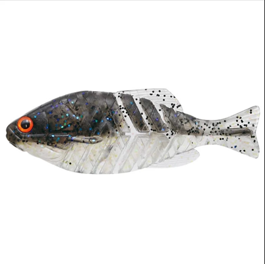 TSUNEKICHI Changichi 【 Leaf swimming fish 】3-4 inch 8-11cm8-20g bass Soft fish worm Luya