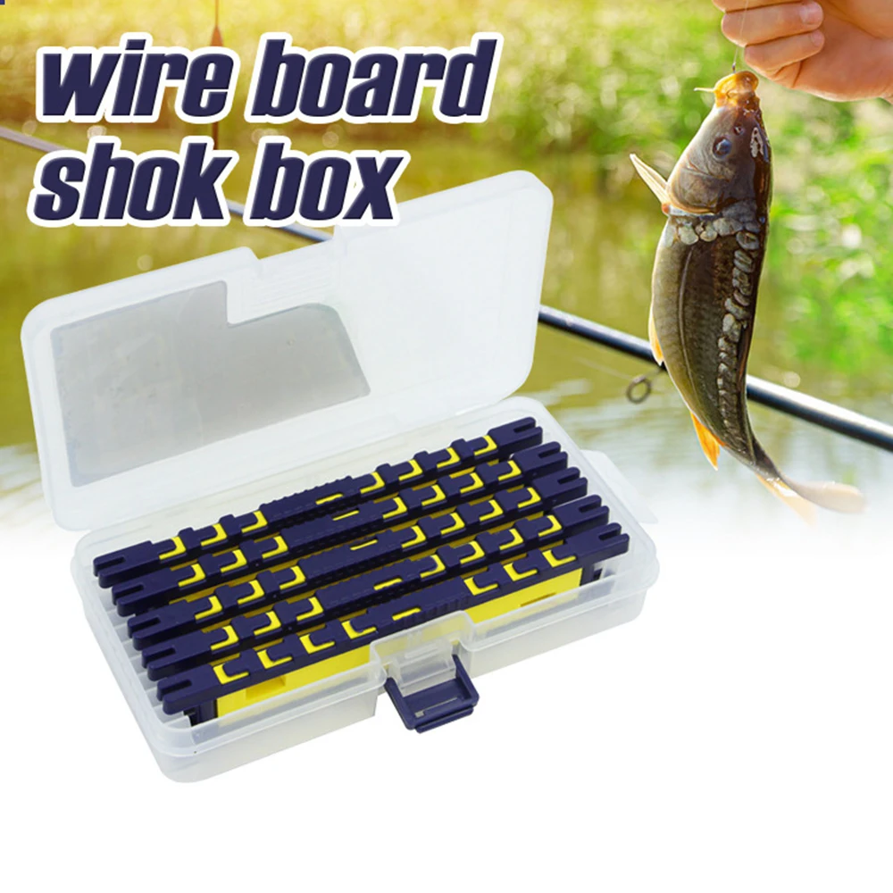 5Pcs/Box Rig Winder Board Carp Fishing Rigs Storage EVA Foam Spools 17cm Pole Rigs Rigging Shotted Lead Core Organizer