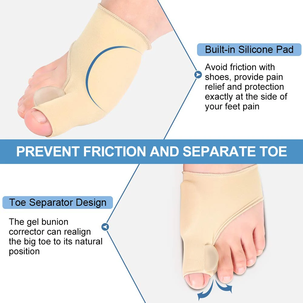 Bunions Corrector For Women Toe Separator Bunion Corrector Halux Valgus Corrector Foot Finger Separators Hallux Valgus Corrector