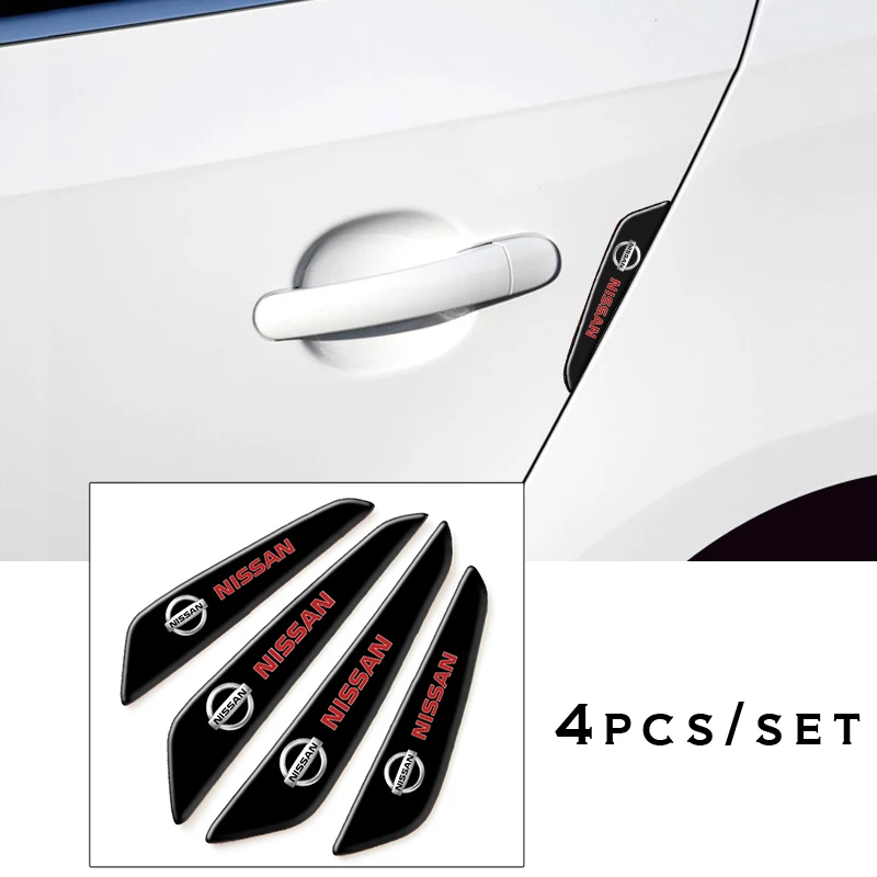 Car Door Anti-collision Protector Bar Stickers for Nissan X-trail Qashqai Note Juke Sentra Patrol Navara Micra Leaf Almera Tiida