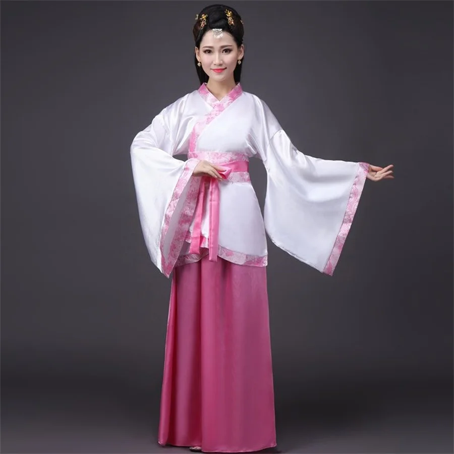 Trajes de dança femininos, Traje clássico Hanfu, Traje Tang, Dança Folclórica Chinesa Tradicional, Antigo, Masculino