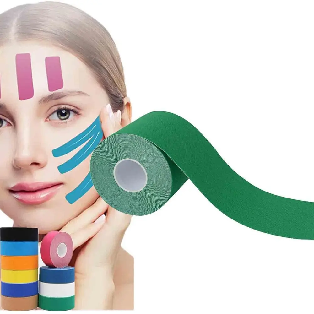 Hot Toning Japanese Face Tape Tightening Skin Anti-Wrinkle Face Toning Belts Firming Face Lift Tape Unisex