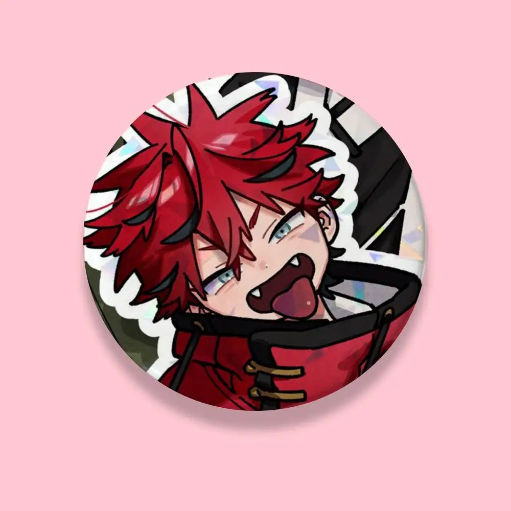 Pin P-Phantom Busters 58mm, Bros Kartun Lucu Buatan Tangan untuk Aksesoris Ransel, Perhiasan, Hadiah