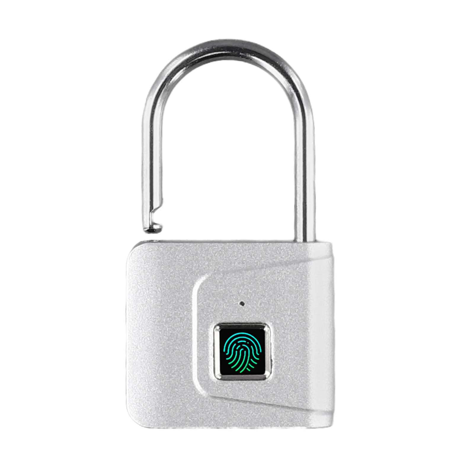 Exclusive Key Fingerprint Lock Lock With Fingerprint One-touch Unlock USB Data Cable Water-resistant USB Silicone Pad