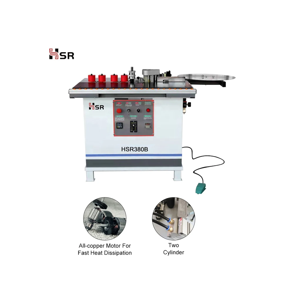 Woodworking edge bander curve line straight edge banding machine speed woodworking Curve edge banding machine