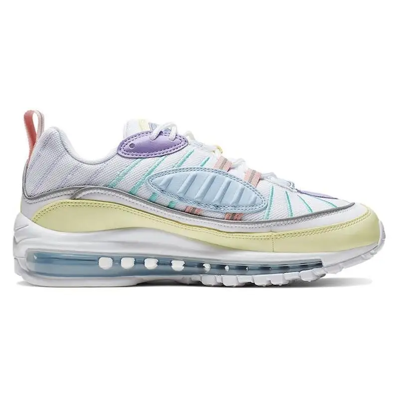 NIKE Nike Air Max 98อีสเตอร์พาสเทลผู้หญิงรองเท้าผ้าใบรองเท้า AH6799-300