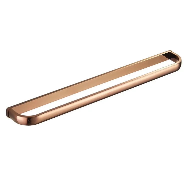 57 cm Handtuchhalter Badezimmer Anhänger Messing Roségold einpoliger Handtuchhalter Handtuchhalter