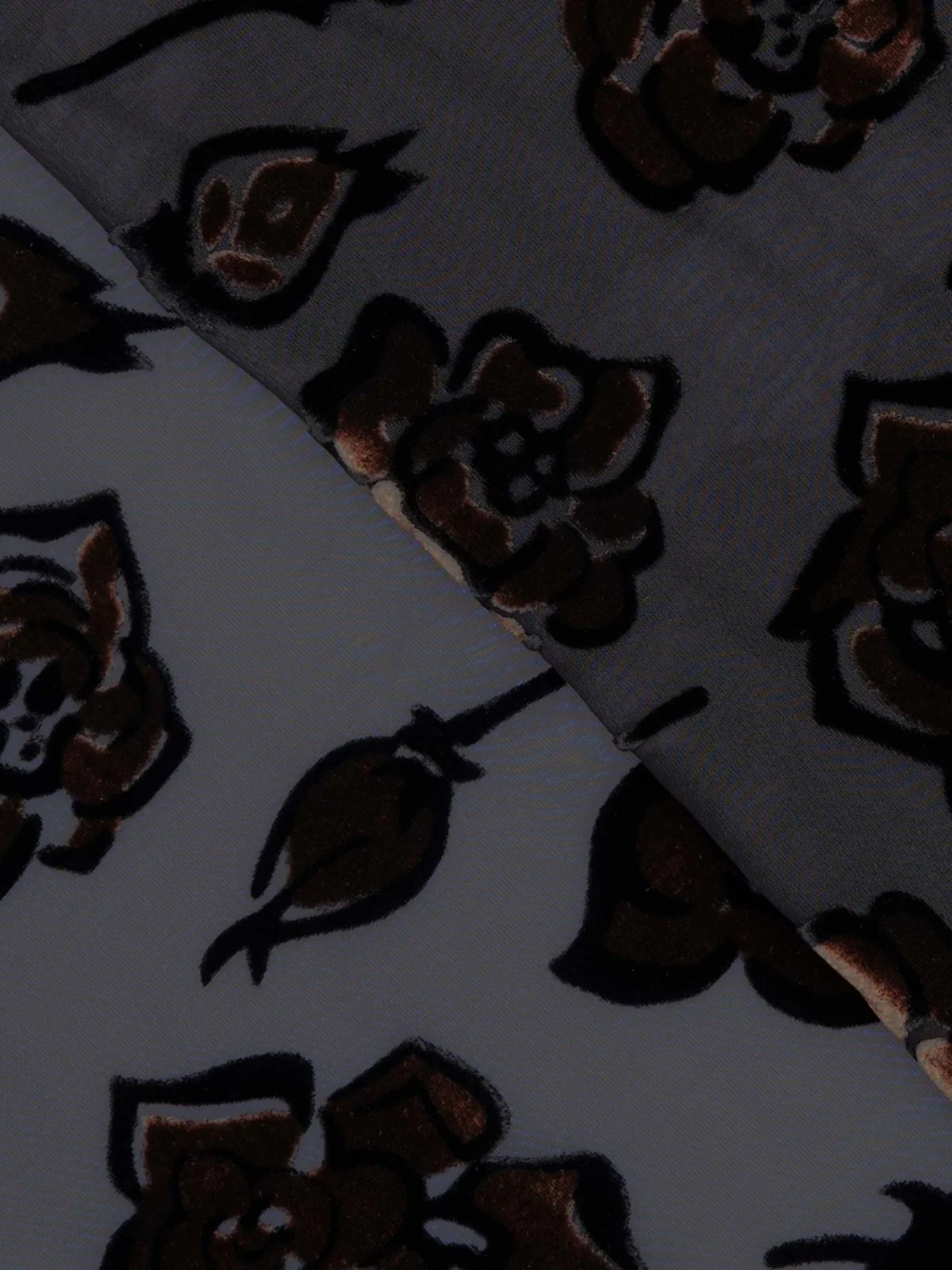 

Silk Velvet Fabric for Clothing Black Flower Embroidery Qipao Dress Material Suzhou Production Scarf Wrap Traditional Chinese...