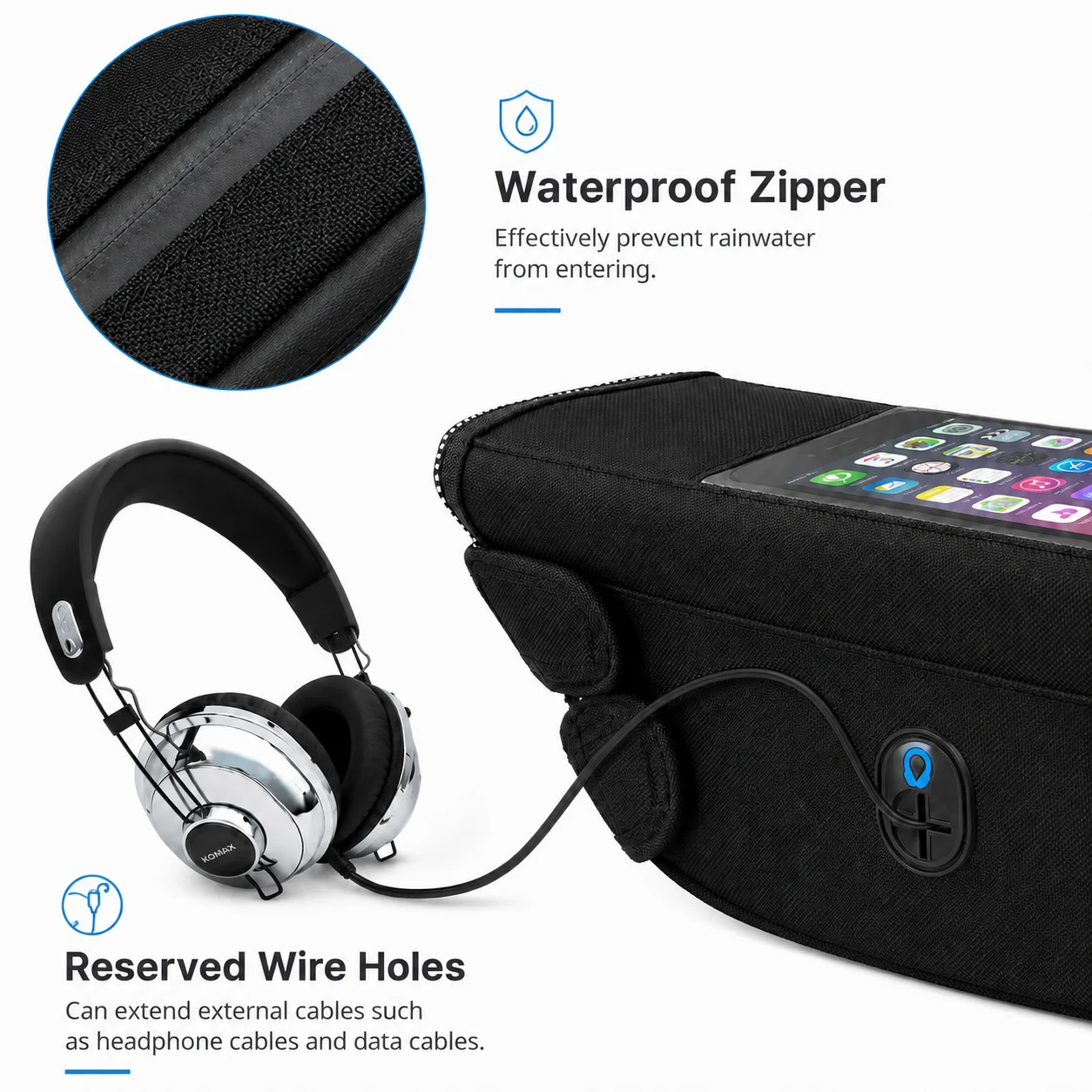 For EXC EXC-F XC-W TPI Six Days 2020 2021 2022- Motorcycle Accessories Waterproof Bag Storage Handlebar bag Travel Tool bag 6