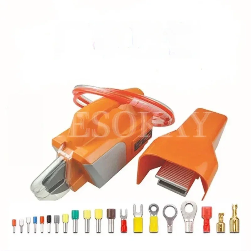 New Pneumatic Crimping Machine Crimping Tool Terminal Crimping Machine Tool with Mold Cable Terminal Connector