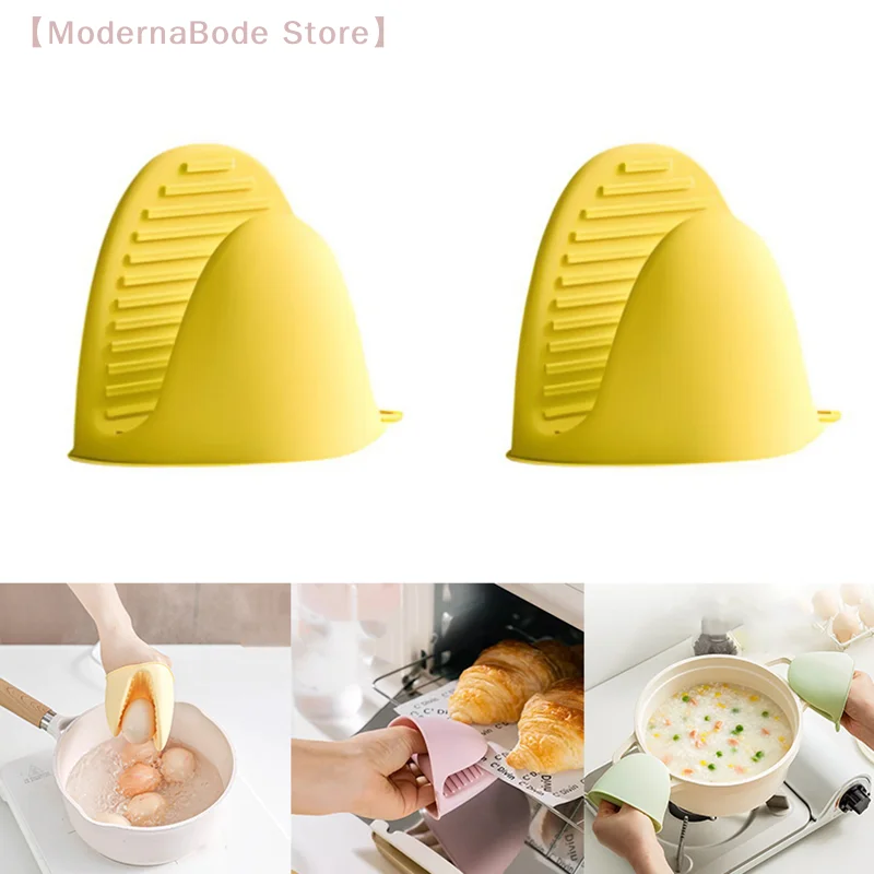 Oven Mitt Silicone - 【M】Sarung Tangan Silikon Tebal Tahan Panas