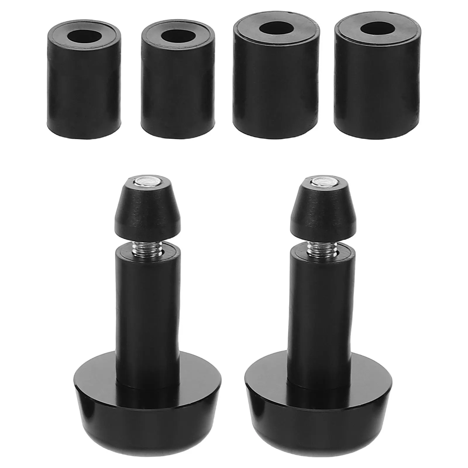 

1 set 1 Set Motorcycle Handlebar Plug Aluminum Alloy End Caps Universal Fit For High Speed Riding Durable Bike Handlebar End