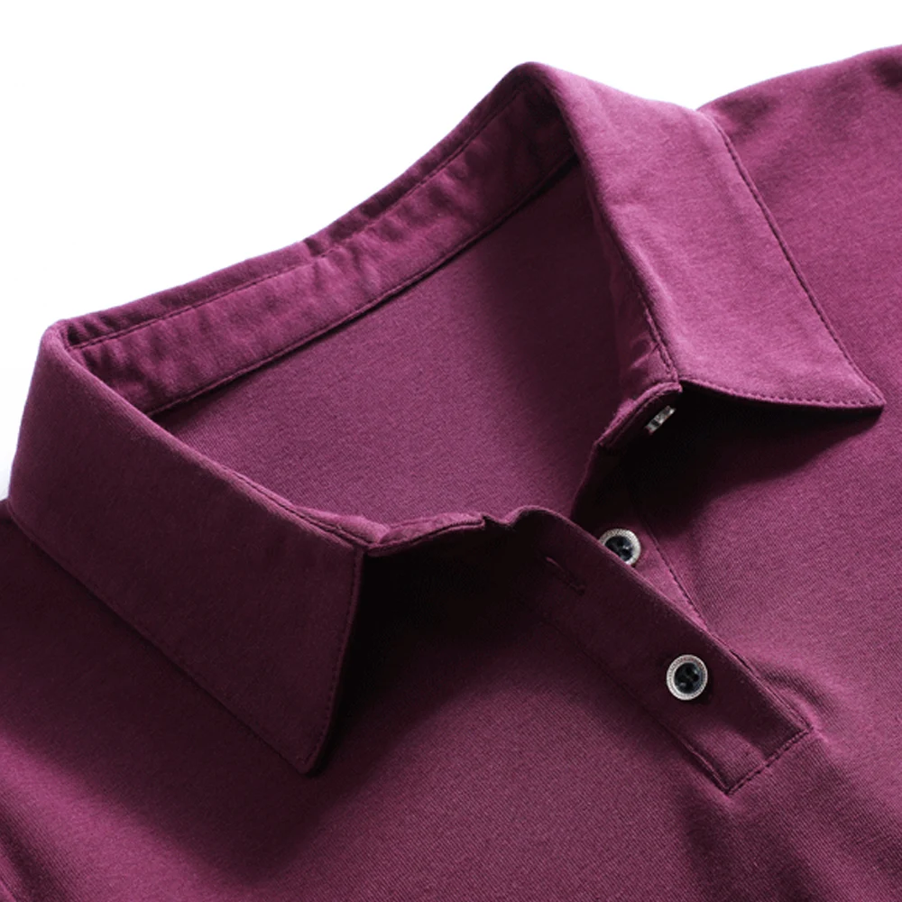 الكورية نمط طويل الأكمام تي شيرت المرأة الخريف الزي الجديد الراقية القطن موضة حجم كبير بولو التلبيب سليم صالح رداء علوي غير رسمي #5