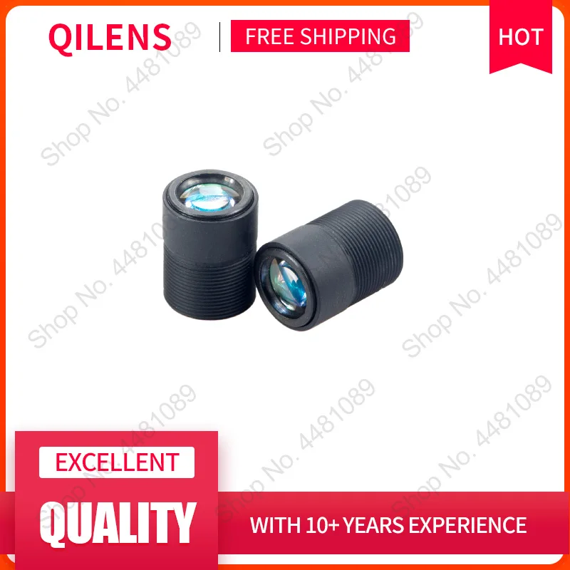 QILENS CCTV Lens M7 12mm  for Security 720P 1080P HD Mini Camera Pin hole Lens