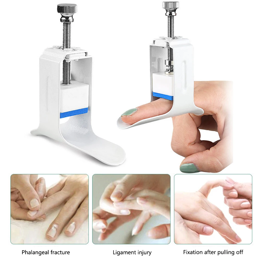 Finger Fixed Repair Decompression Finger Straightener Splint Orthosis Tool Hand Arthritis Injury Holder Finger Fixer for Trigger