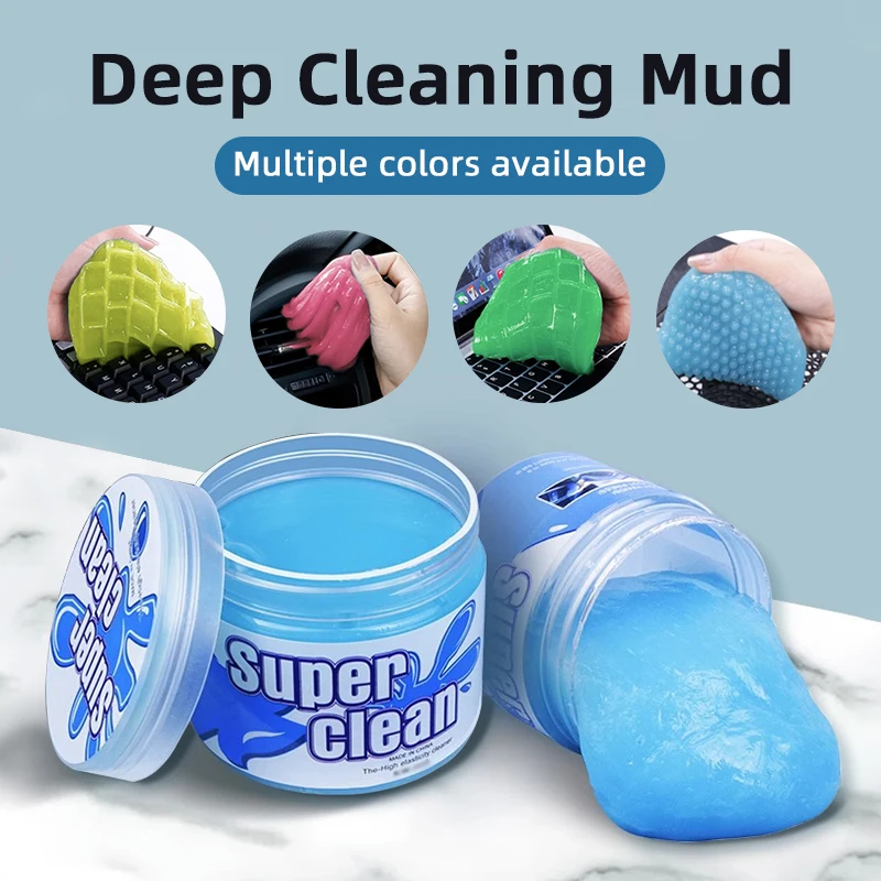 Car Cleaning Gel Car Detailing Wash Supplies Cars Interior Putty Cleaner Keyboard Notebook Clean Gels Efficiency Dust Remover