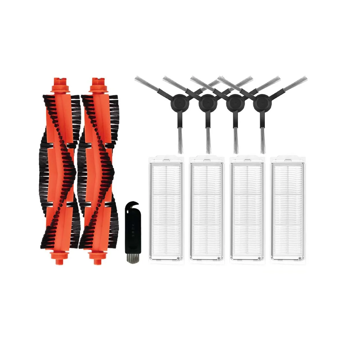 อะไหล่ตัวกรองแปรง HEPA ด้านข้างหลักไม้ถูพื้น2วินาที /mop/mop pro/ XMSTJQR2S STYTJ02YM