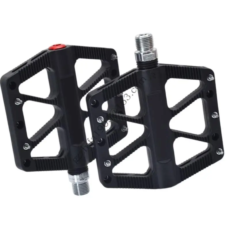 

Nylon Fiber Mountain Bicycles Pedals Seal Bearings Wide Flat Cycling Pedals Nonslip Road Bicycles Pedals Enduring .A5KC