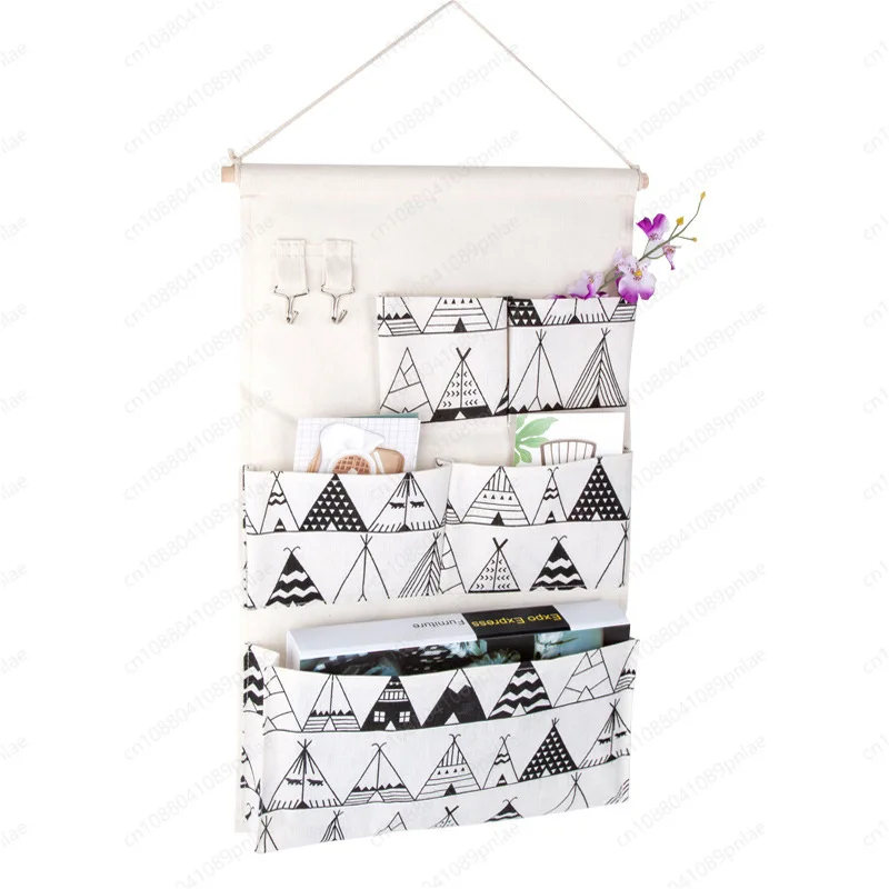 Multi-Pocket Dorm Bed Hanging Storage Bag Easy - Install Space - Saving Organizer for Upper Bunk