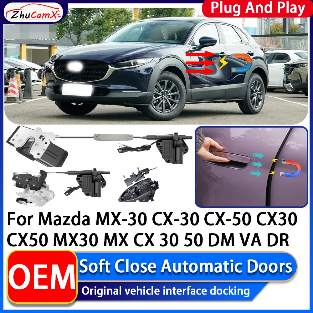 

Electric Suction Power Soft Close Car Door Automatic Closing For Mazda MX-30 CX-30 CX-50 CX30 CX50 MX30 MX CX 30 50 DM VA DR
