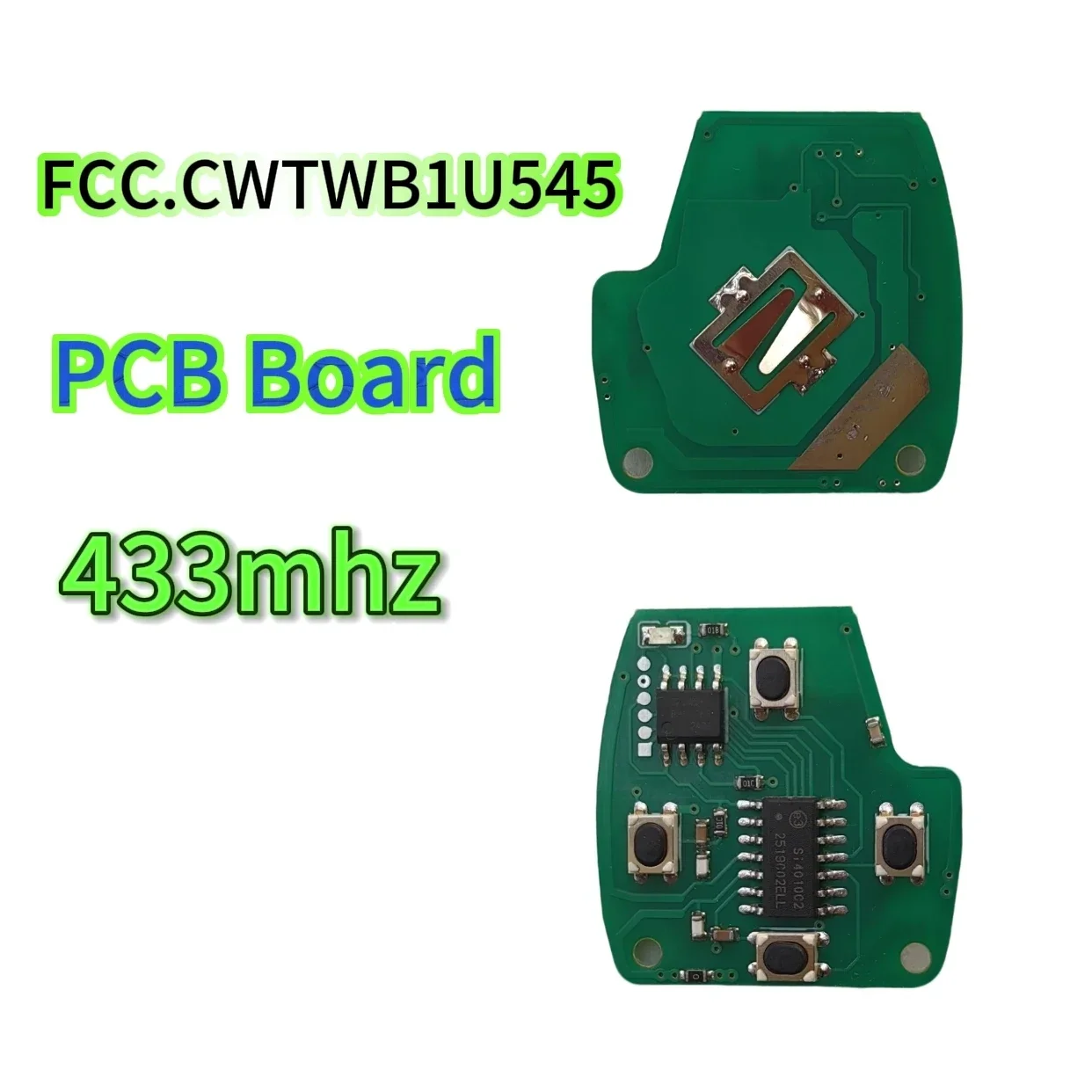 Sunshine CWTWB1U545 Smart Remote Key Fob 3/4 Tombol 433Mhz Chip ID46 untuk Honda Pilot 2005-2008 1788A-FWB1U545