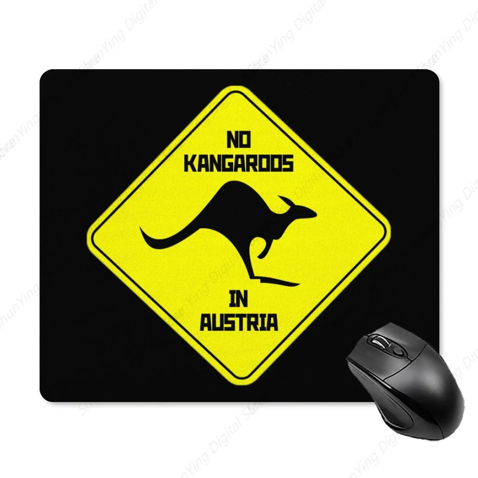 Austria No Kangaroo Mouse Pad Fashion Anti slip Waterproof Gaming Mouse Pad Home Office 18 * 22cm