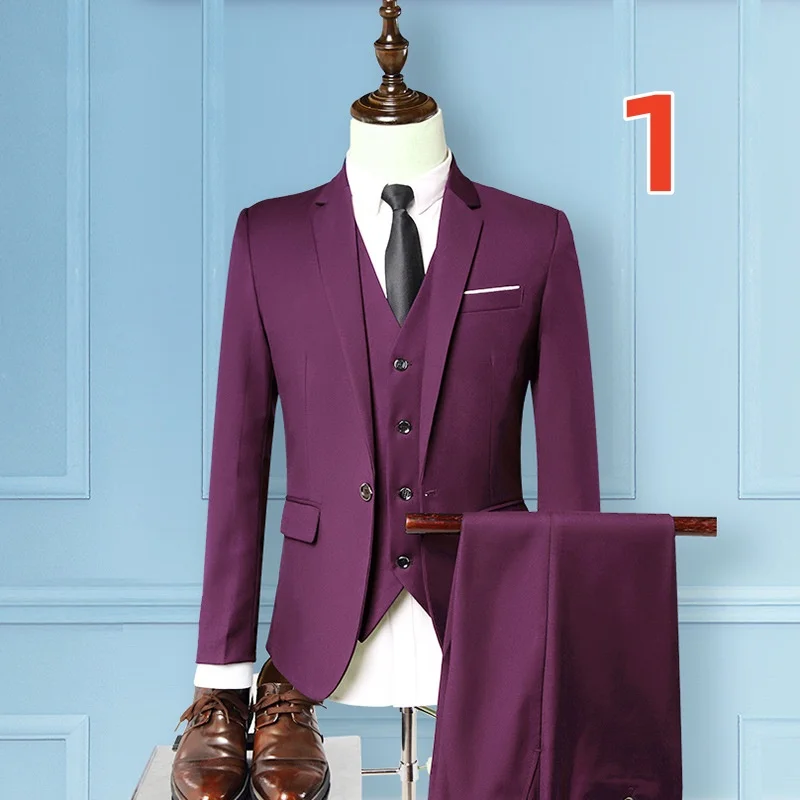 M10103 Small suit Korean style fashion plaid casual jacket