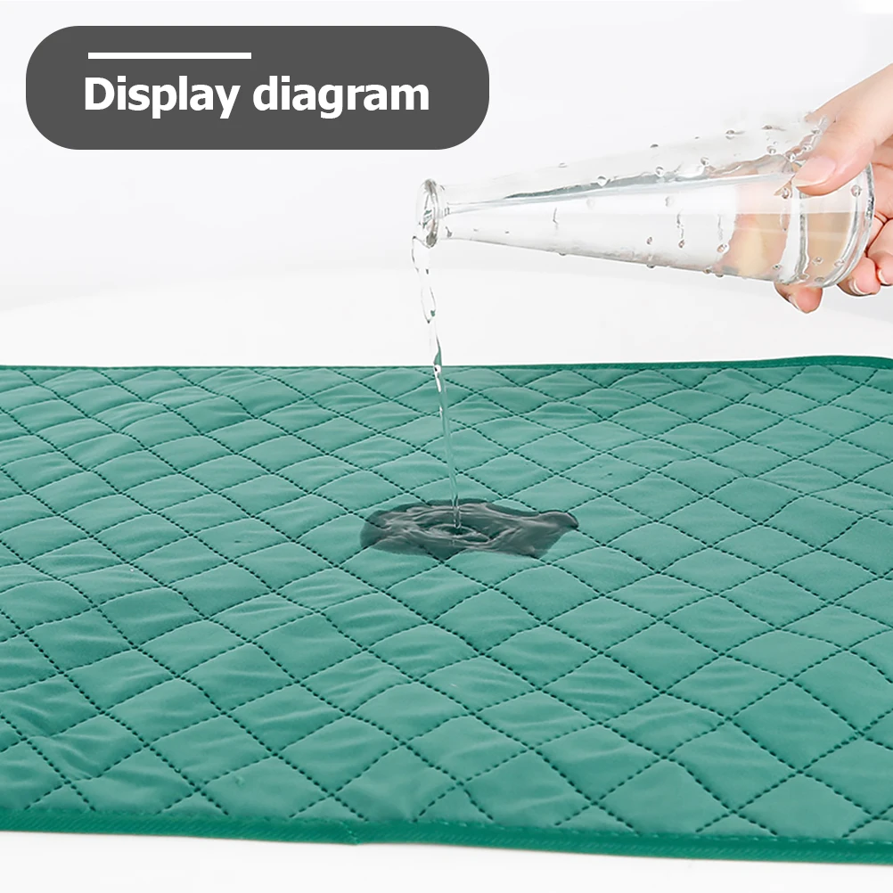 

Reusable Pet Training Pad Waterproof Dog Pee Mat Durable Absorbent for Home and Car Pet Pee Mat Dog Car Seat Pad