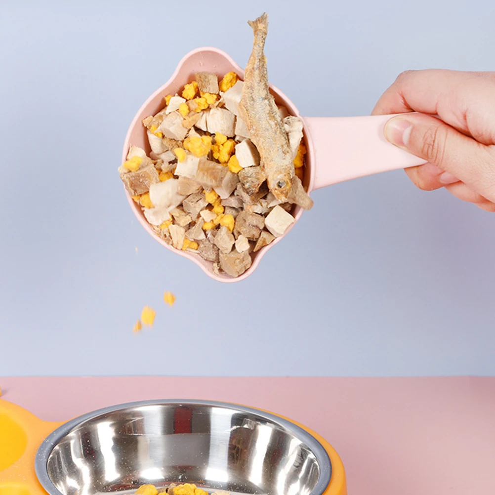 

Dog Food Scoop Set Bright Color Durable Easy Clean Pet Feeding Tool Scoop Bowls For Cat Dog Water Food Measuring Spoons Pet