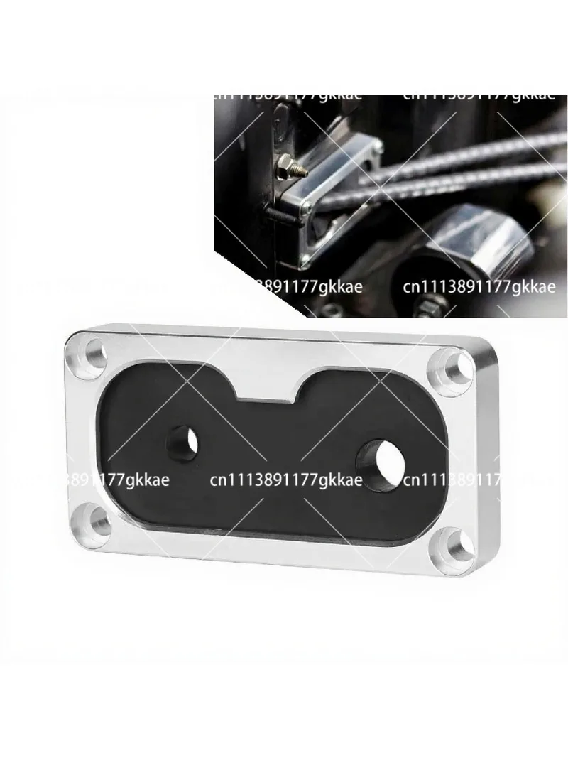 Billet Firewall Shifter Cable Grommet, Shift Cable Firewall Seal Gasket For K20 K24 K‑Series Swap Modification