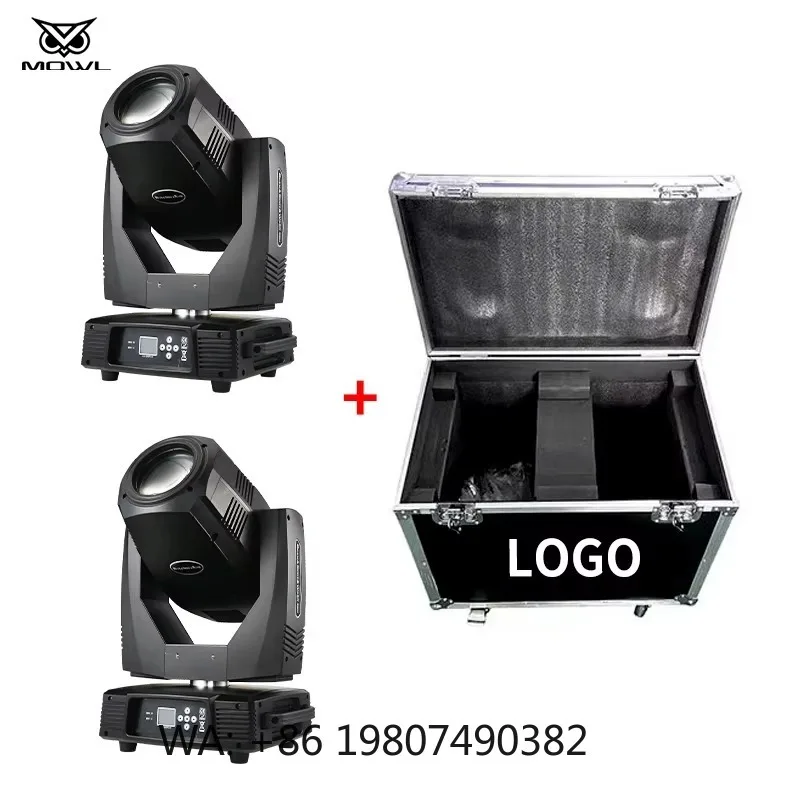 380W 20R 350W 17R 3in1 BSW LED Moving Head Projection Light Multi Wattage Option with Flight Case for Stage Events