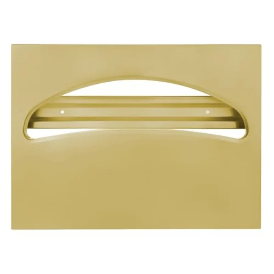 

Stainless Steel Toilet Seat Cover Dispenser, Wall Mount Single or 1/2 Fold Large Capacity Toilet Seat Covers Holder for Commerc