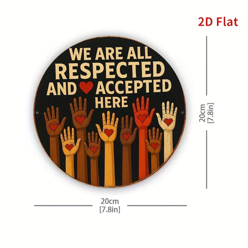 [2D Flat] 1pc 8 x 8inch 