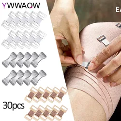 30 Pcs Only Elastic Bandage Clips Bandage Wrap Stretch Metal Clasps Replaceable Wrap Fastener Clips for Various Types Bandages
