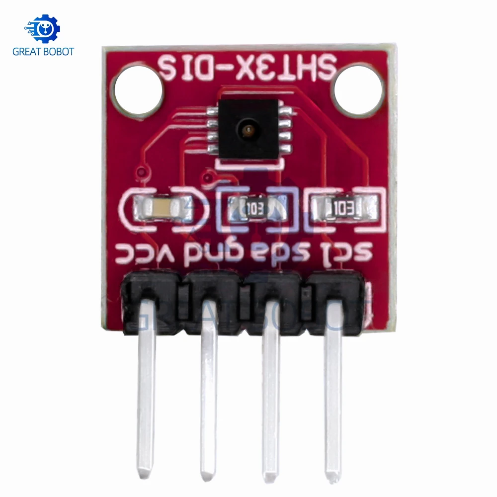 SHT30/SHT31/SHT35 I2C Digital Temp & Humidity Sensor High‑Precision Wide Voltage Module Compatible with for Arduino