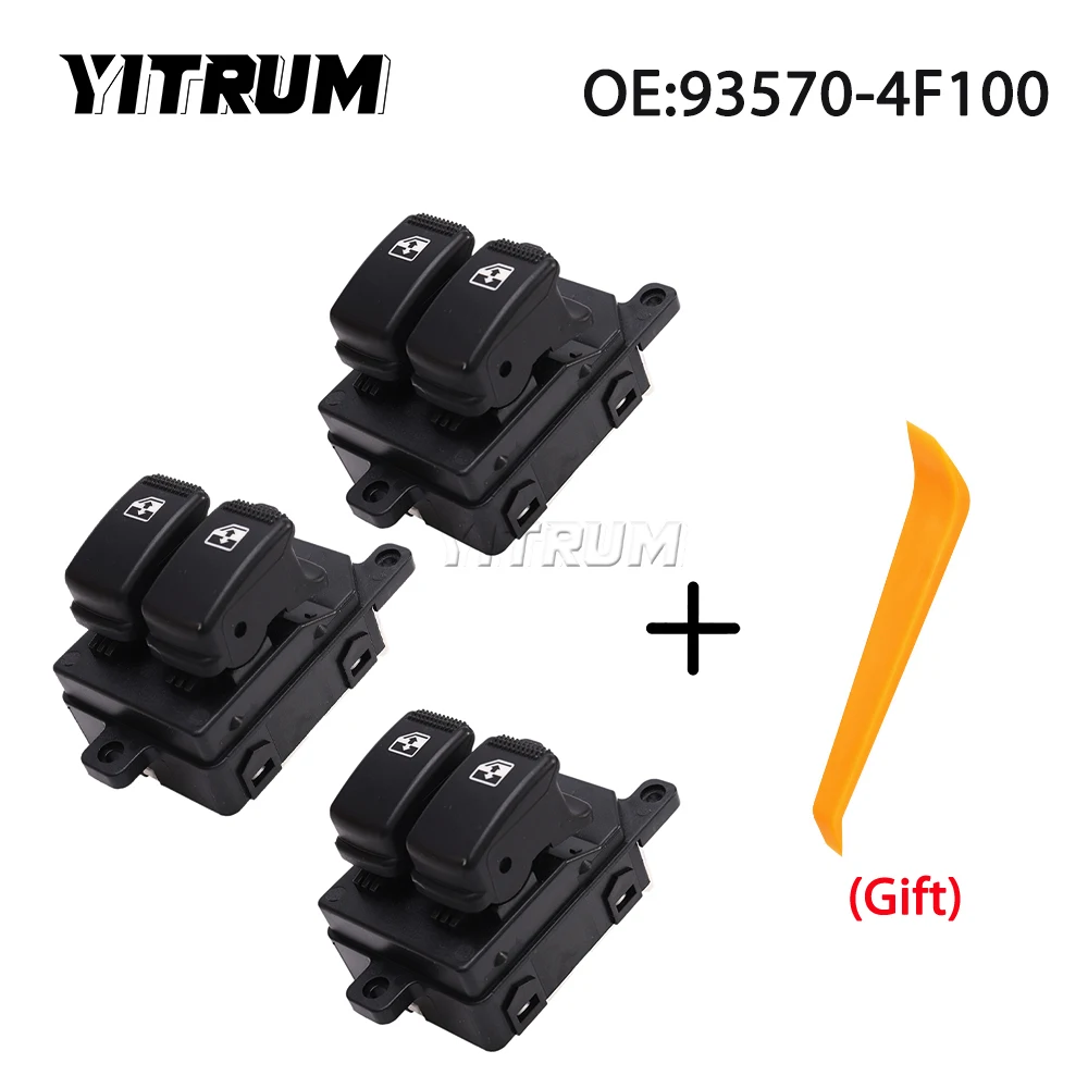 

YITRUM 93570-4F100 93570-4F100MP 93571-1G010 Electric Power Window Master Switch For HYUNDAI PORTER II 200312-2007