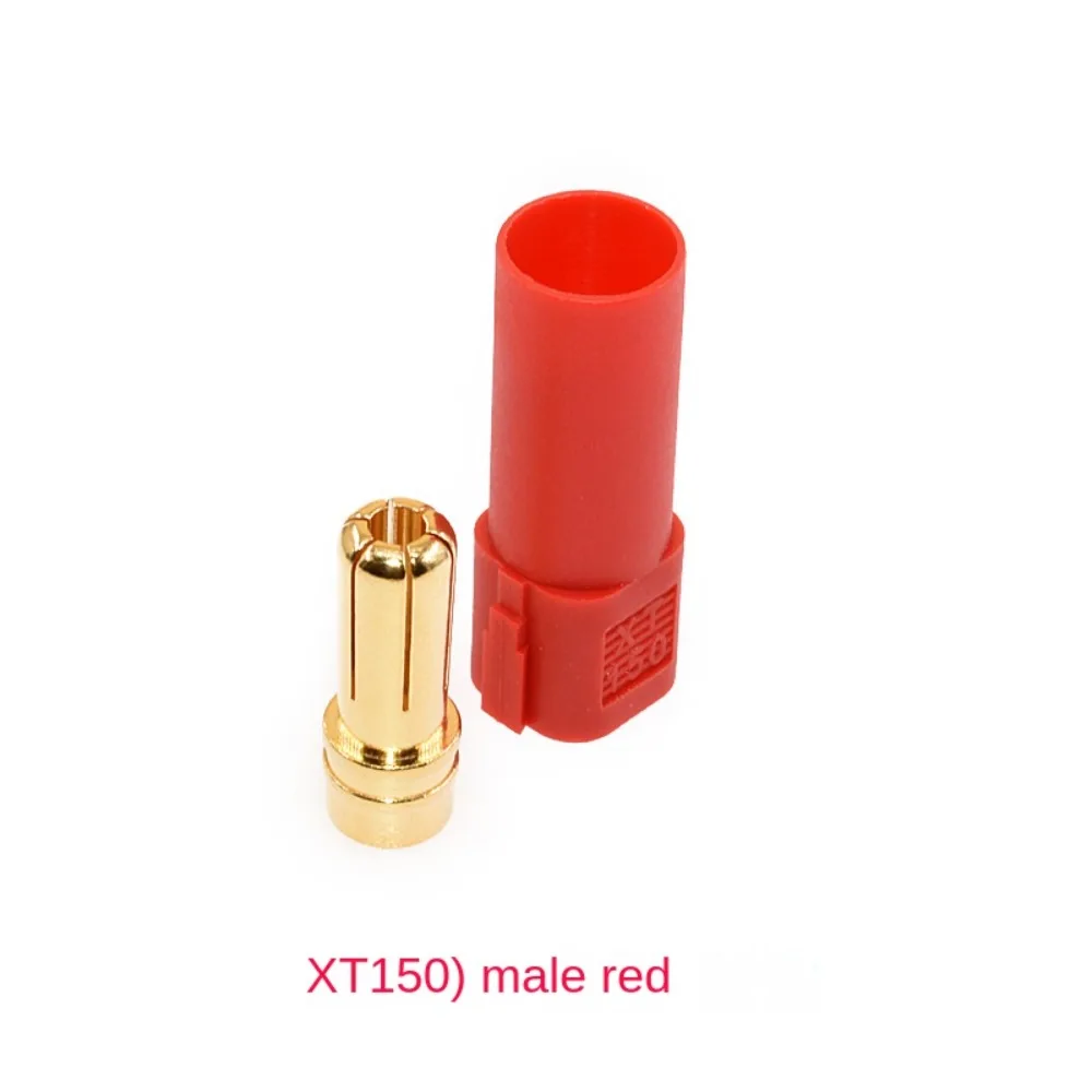 3 Pair High Rated Amps Banana Bullet Plug Plug with Sheath For RC LiPo Battery Adapter XT150 Connector Interface Connector