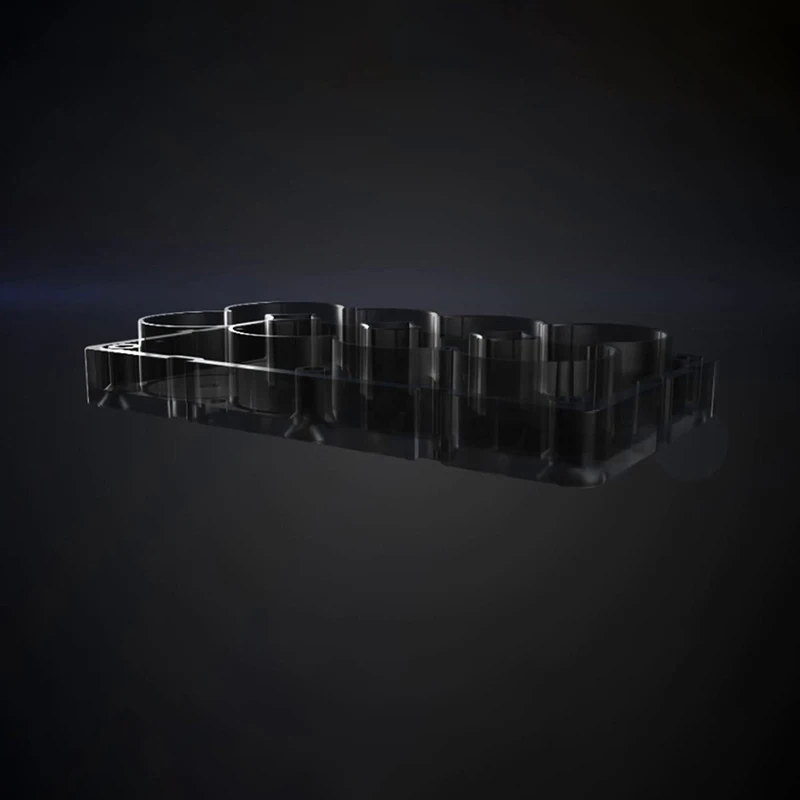21700 Battery Pack 18650 holder Power Bank Case DIY Power Wall Battery Storage Box Slot Batteries Container With Hard 6P Box