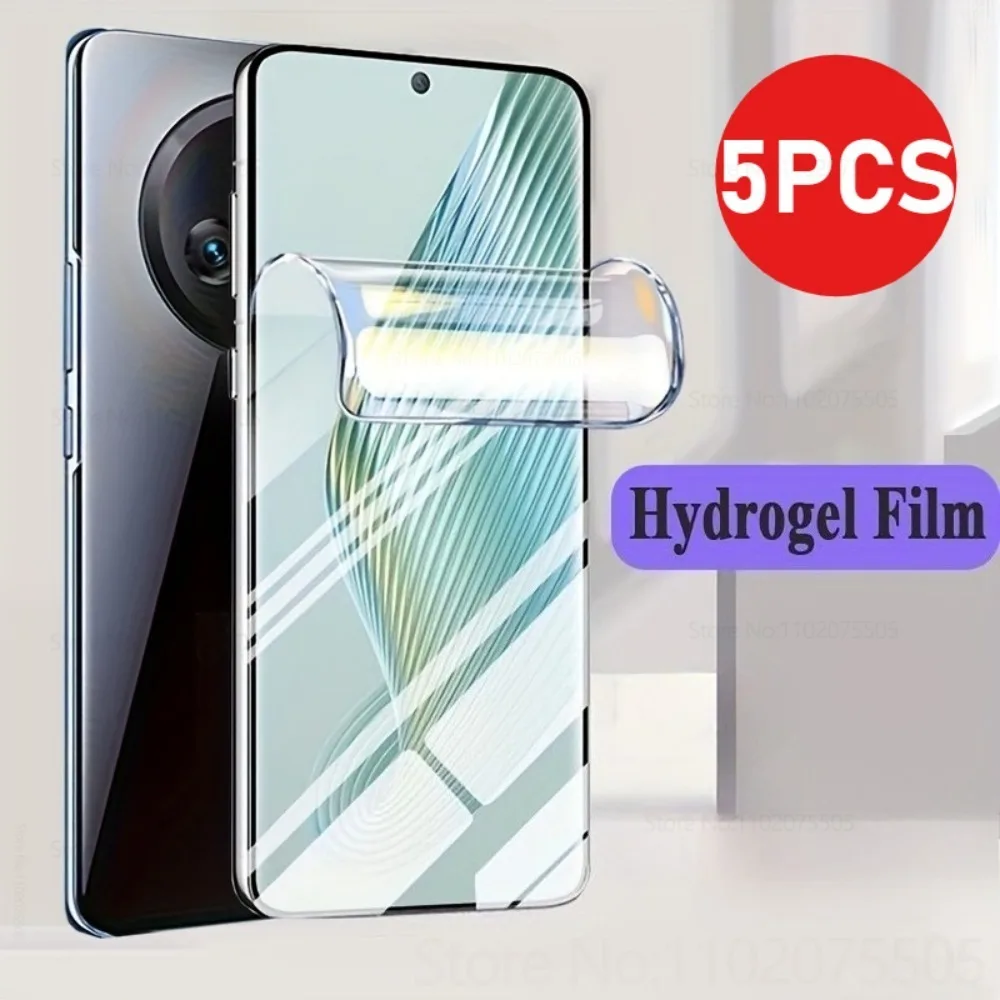 5pcs High Definition Hydrogel Film for Honor Magic 7 RSR 7 Pro Magic 5 Pro 6 Lite Screen Protectors Magic 6 Pro 4 Ultimate Films
