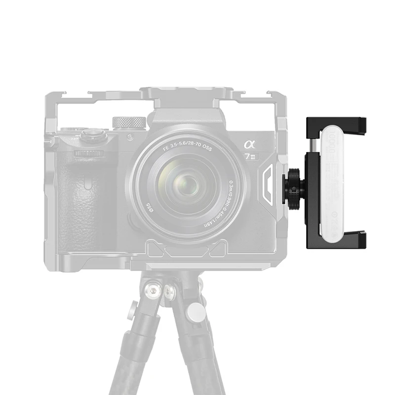 حامل عالمي SSD بطاقة المشبك جبل قوة البنك كليب الحذاء البارد قوس لسامسونج T5/T7/T9 SSD ل BMPCC 4K 6K برو هيكل قفصي الشكل للكاميرا