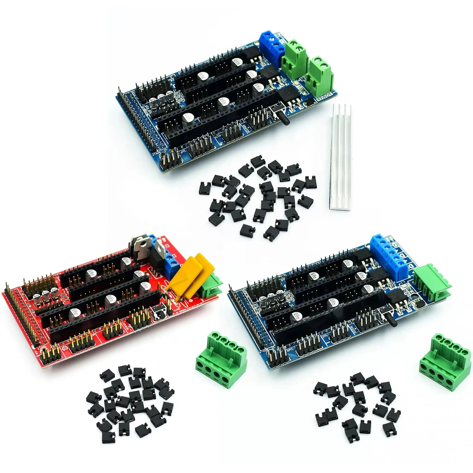 -Ramps 1.4-1.5-1.6 Expansion- Control Panel with Heatsink- Upgraded Ramps 1.4-1.5 for arduino 3D Printer Board