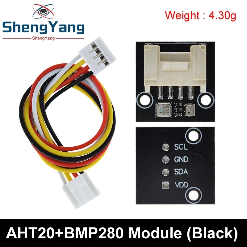 High-precision AHT20+BMP280 Temperature Humidity and Air Pressure Detection Module image 4