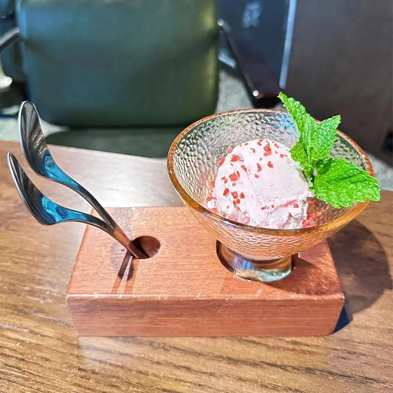 fashion restaurant western food creative dessert tableware high texture clubhouse seat soup cup buffet snack cup snack platt