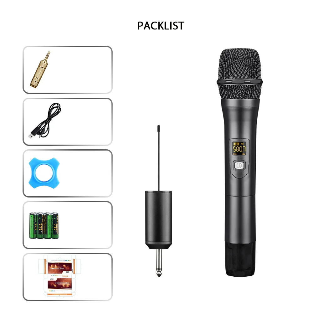uhf-wireless-karaoke-microphone-professional-handheld-dynamic-mic-for-speaker-wholesale-bulk-available