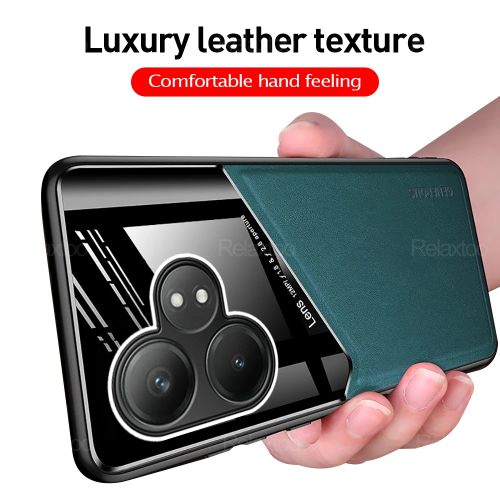 For Realme GT Neo6 SE Magnetic Luxury leather Full Lens Protective Case For Realme GT 6T GT 6 Neo 6 SE Anti Scratch Coque Fundas