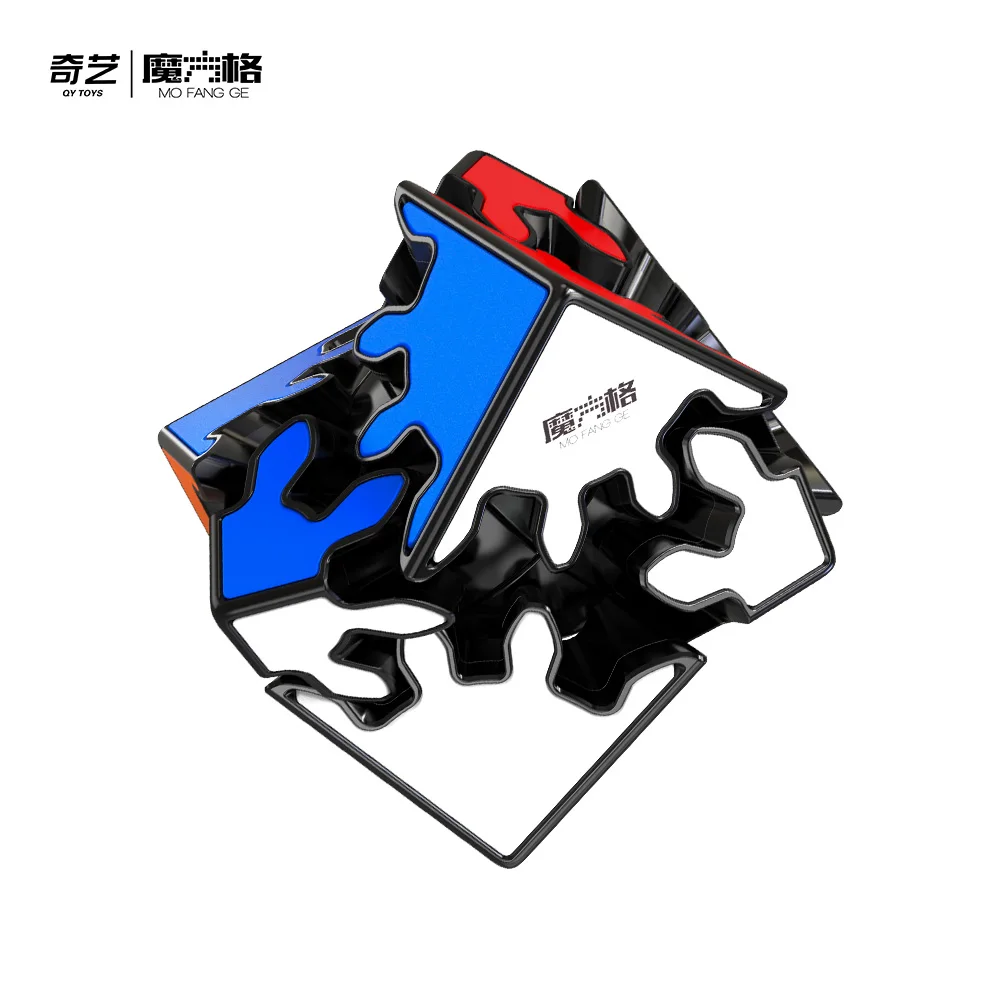 QIYI والعتاد المكعب السحري 2X2 والعتاد التحول مكعب سرعة المهنية ألعاب متململة QiYi 2X2x2 والعتاد التحول الكرة لغز كوبو ماجيكو اللعب